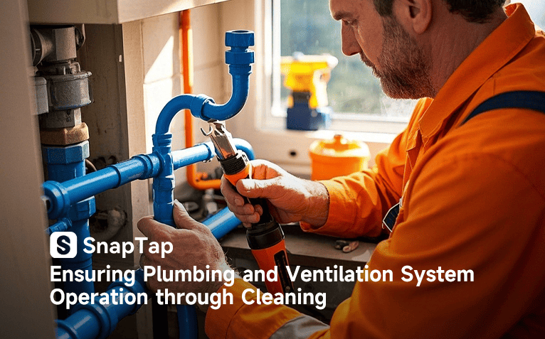 cleaning of the plumbing and ventilation systems