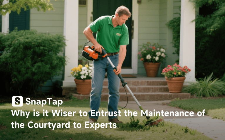 maintenance of courtyard