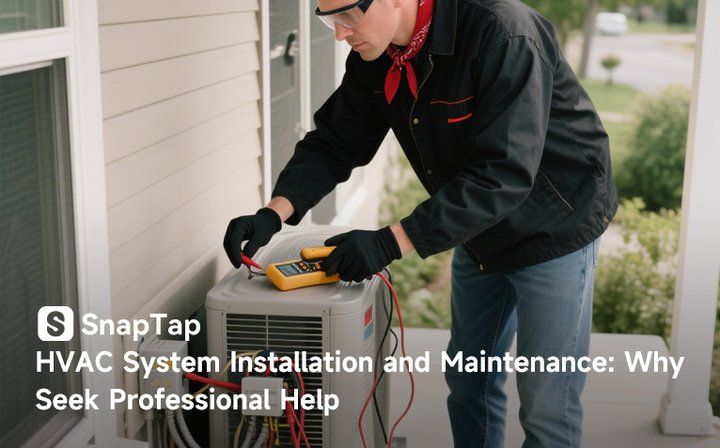 HVAC system installation and maintenance