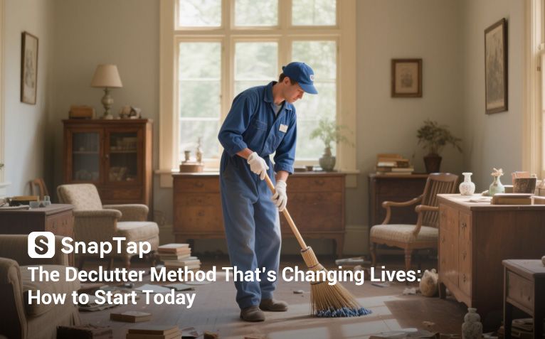 Decluttering Method, Organizing Steps, How to Declutter
