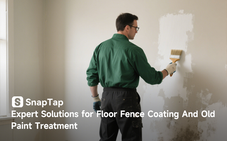 floor fence coating and old paint treatment